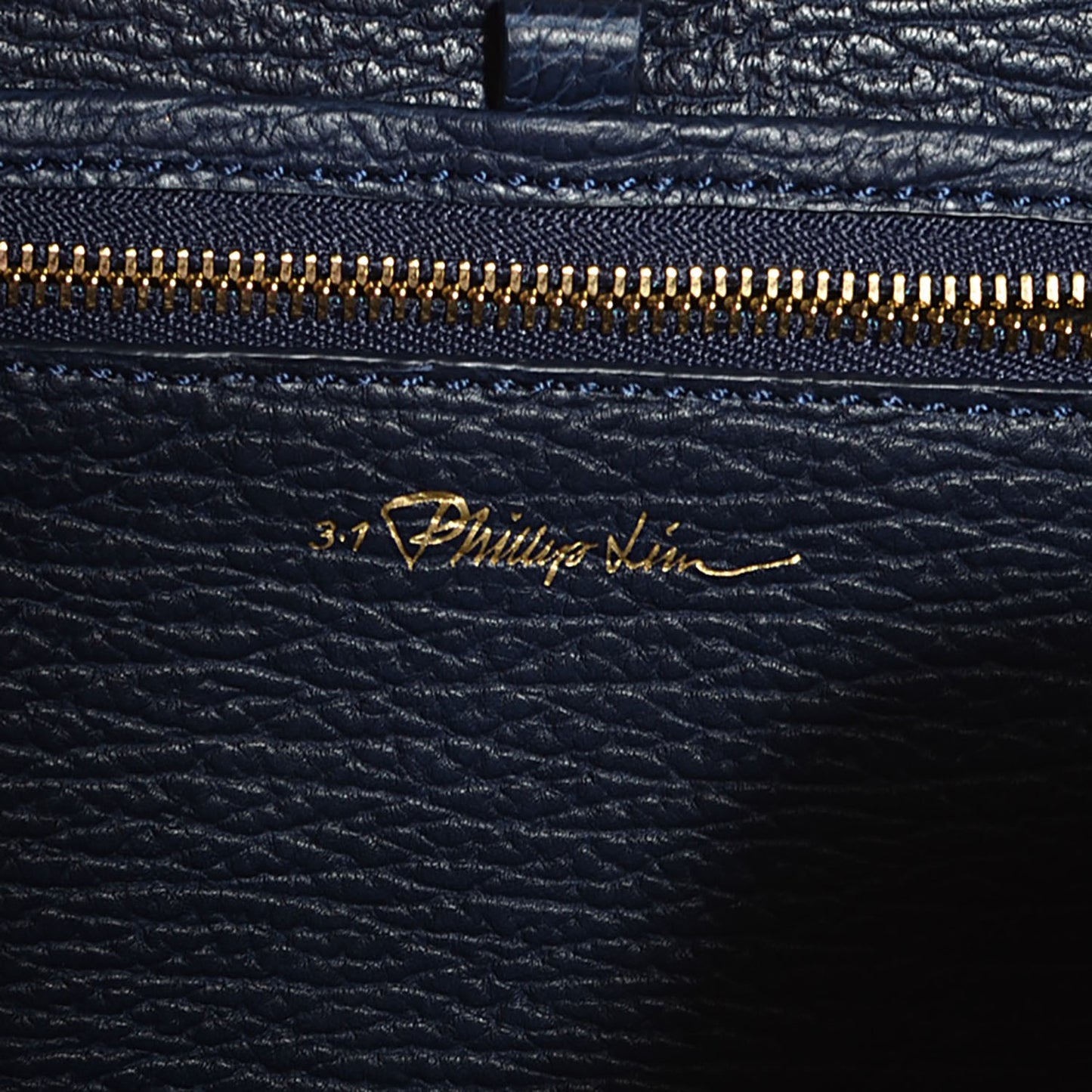 3.1 Textured Calfskin Mini Pashli Satchel Ink