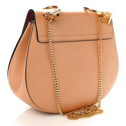 Chloe Suede Smooth Calfskin Drew Shoulder Bag Misty Beige 2 of 8