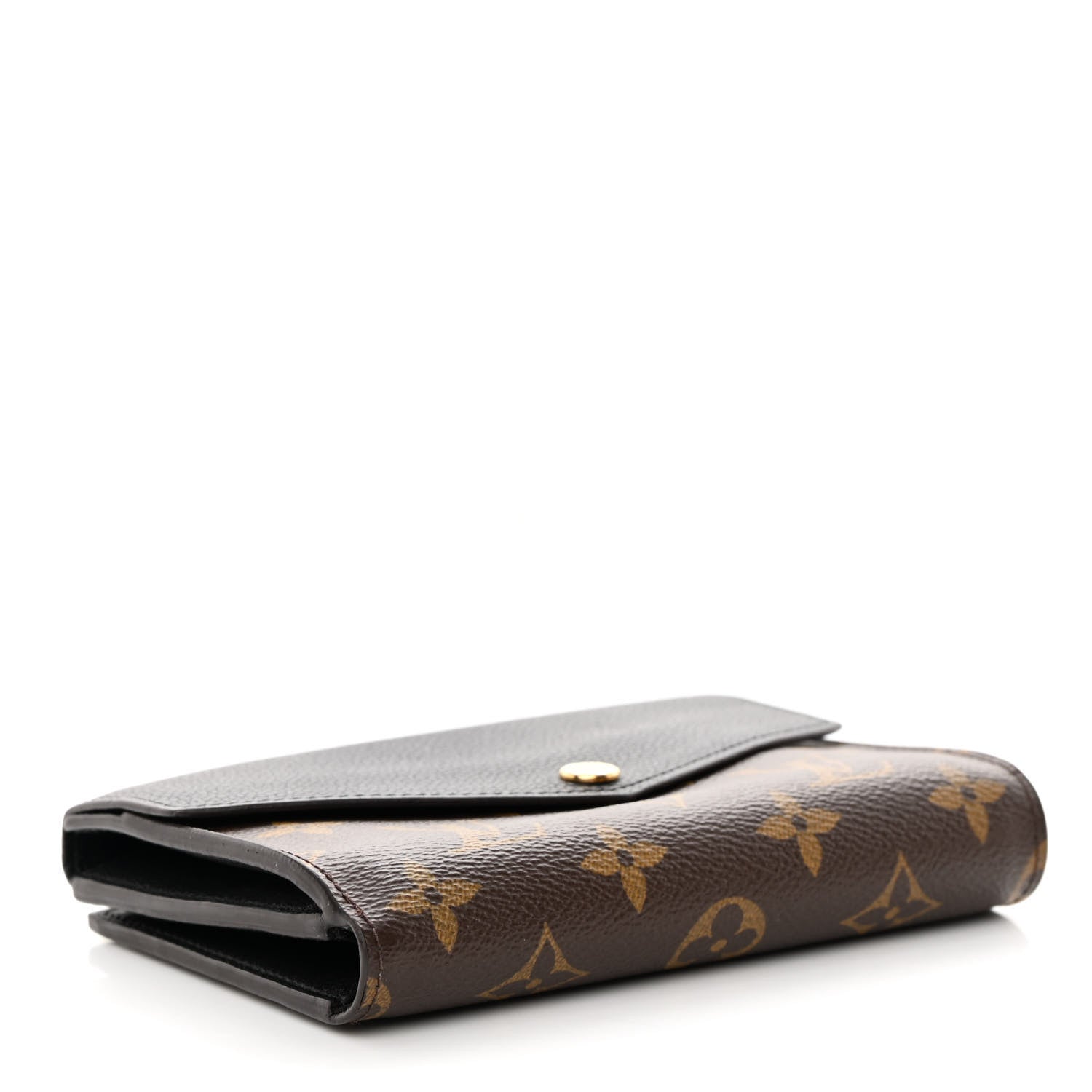 Louis Vuitton Monogram Pallas Compact Wallet Black 4 of 14