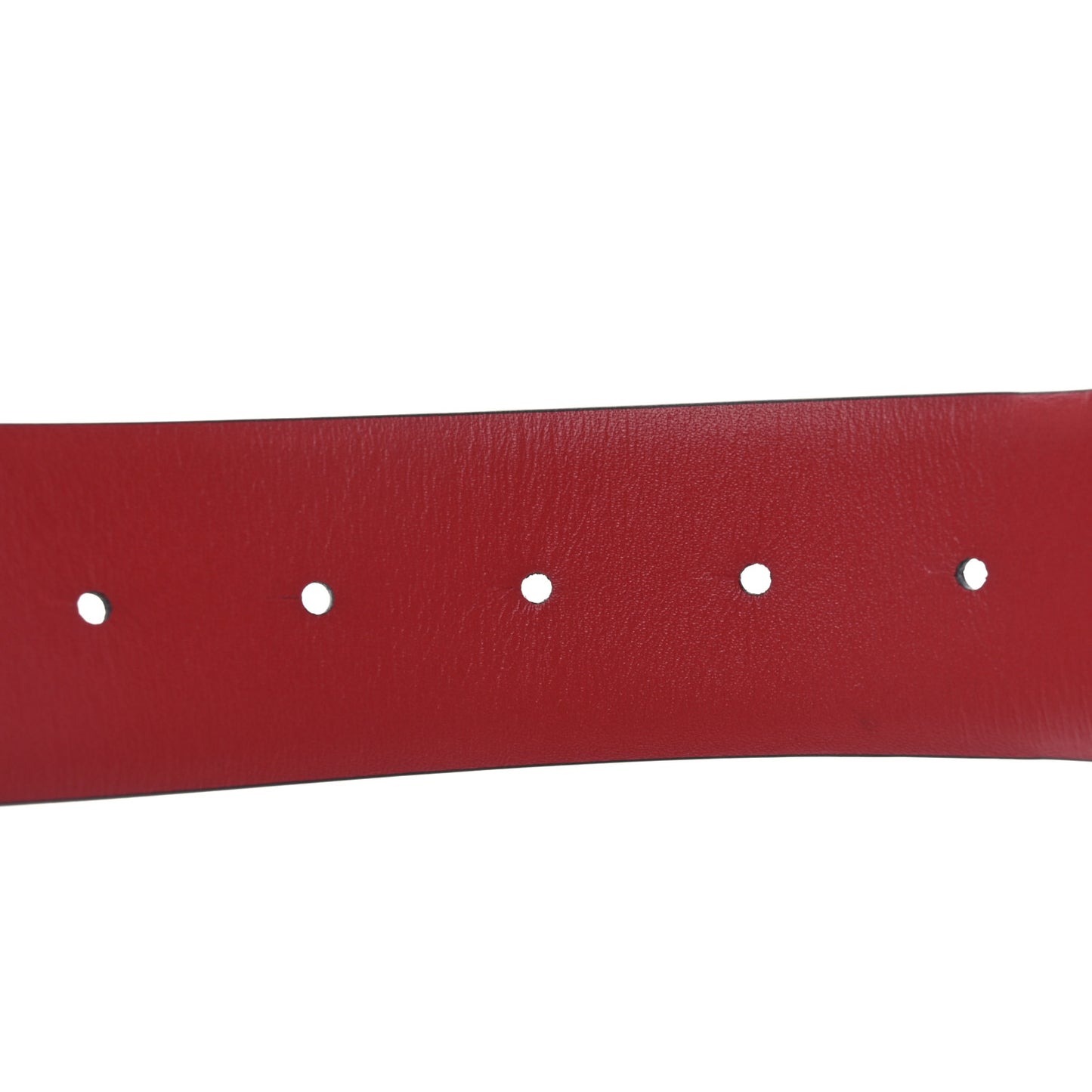 Glossy Calfskin VLogo Reversible 40mm Belt 65 26 Black Rouge Pur
