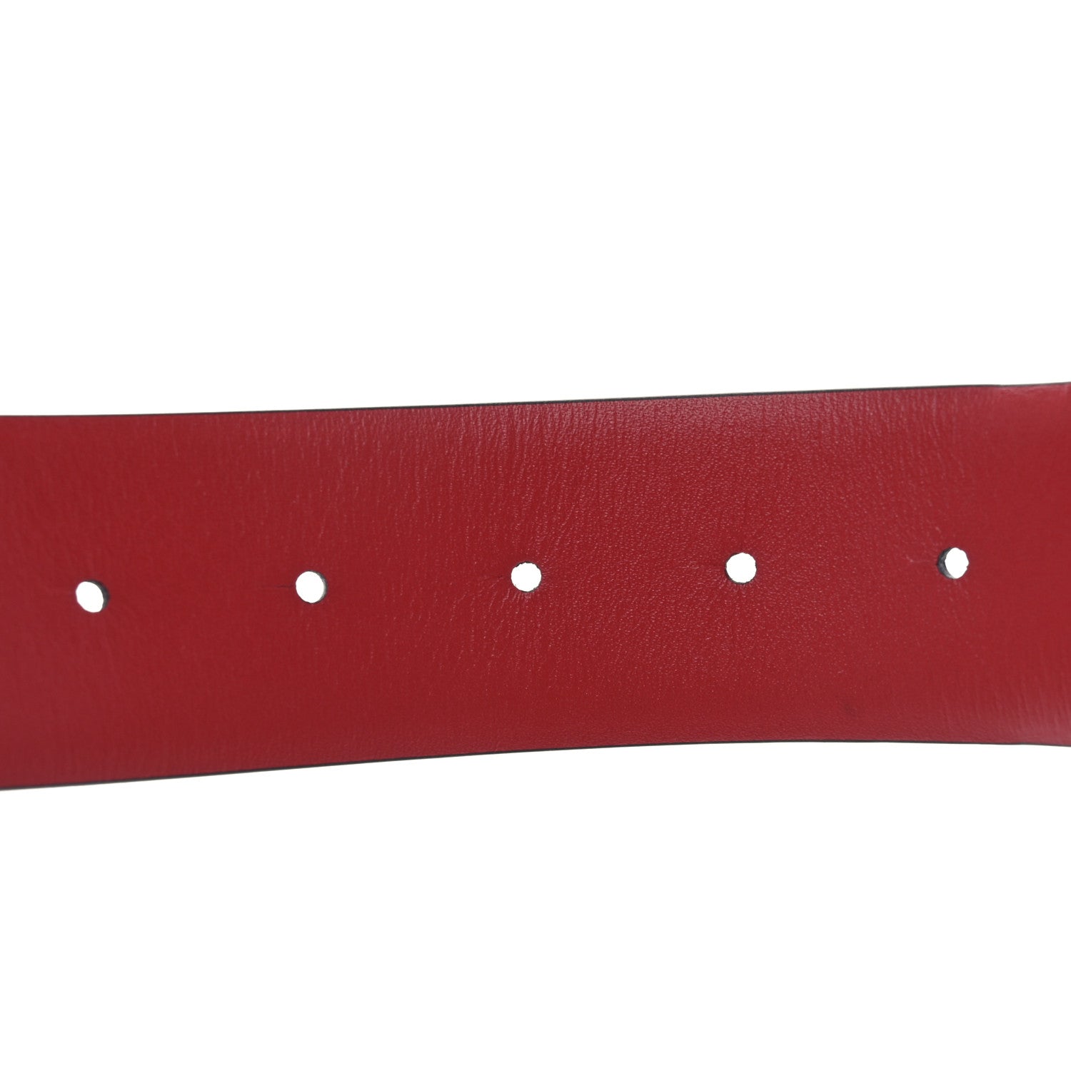Valentino Garavani Glossy Calfskin VLogo Reversible 40mm Belt 65 26 Black Rouge Pur 3 of 6