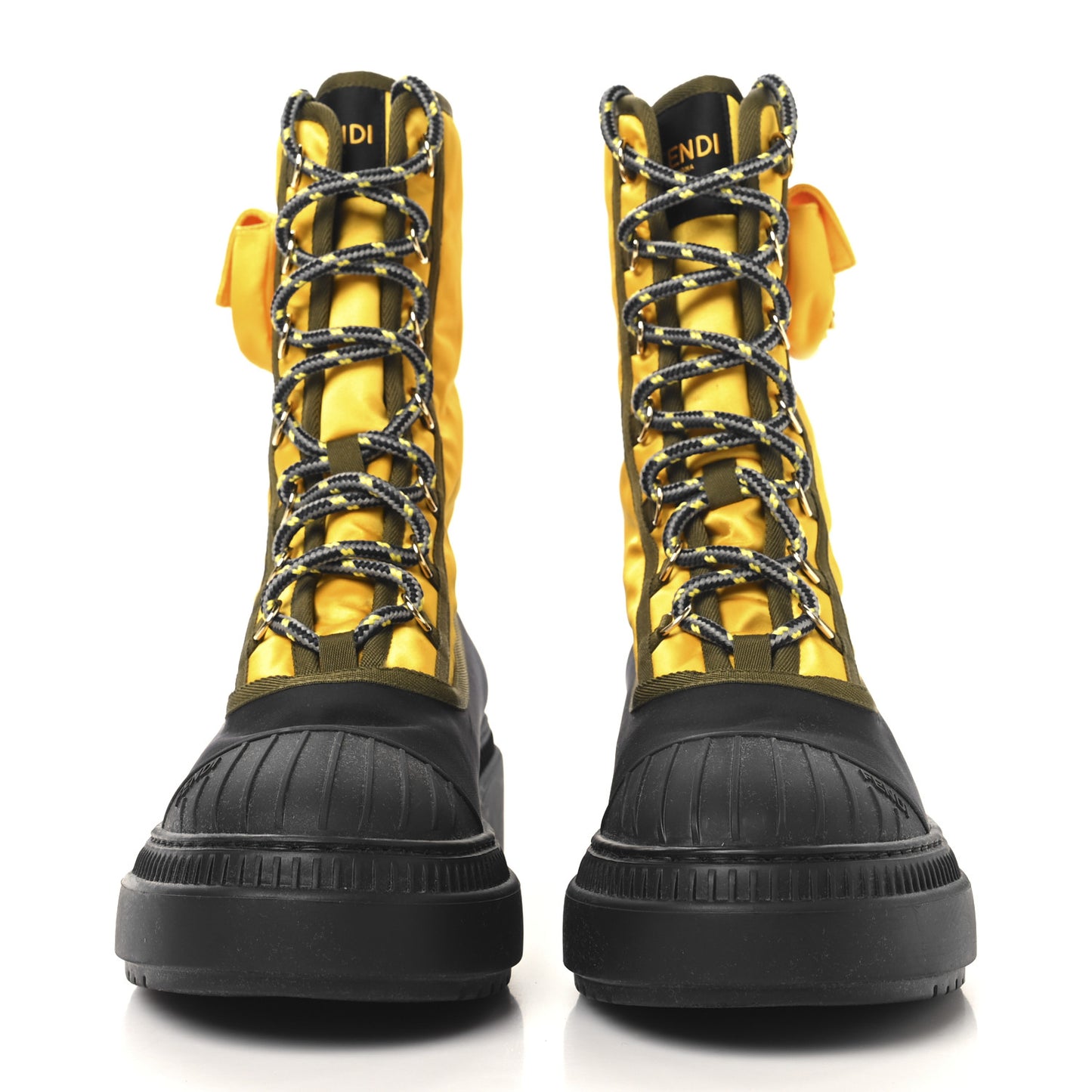 Nylon Baguette Domino 50mm Biker Boots 40 Mimosa Black