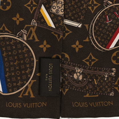 Louis Vuitton Silk Monogram Trunks Bandeau 3 of 4