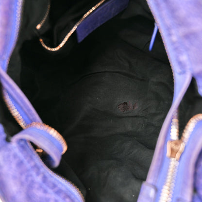 Balenciaga Agneau Giant 21 Rose Gold Hardware Velo Bleu Lavande 6 of 12