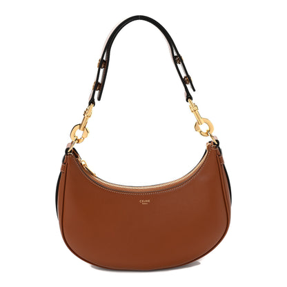 Celine Smooth Calfskin Medium Strap Ava Shoulder Bag Tan 1 of 10