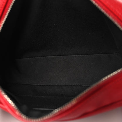 Saint Laurent Lambskin Monogram Lou Camera Bag Eros Red 6 of 10