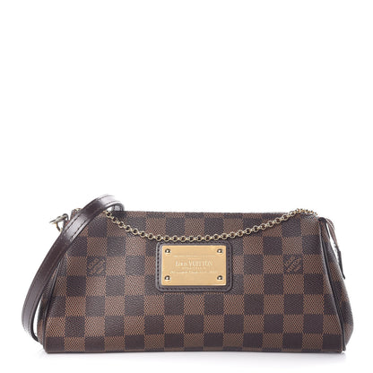 Louis Vuitton Damier Ebene Eva Clutch 1 of 10