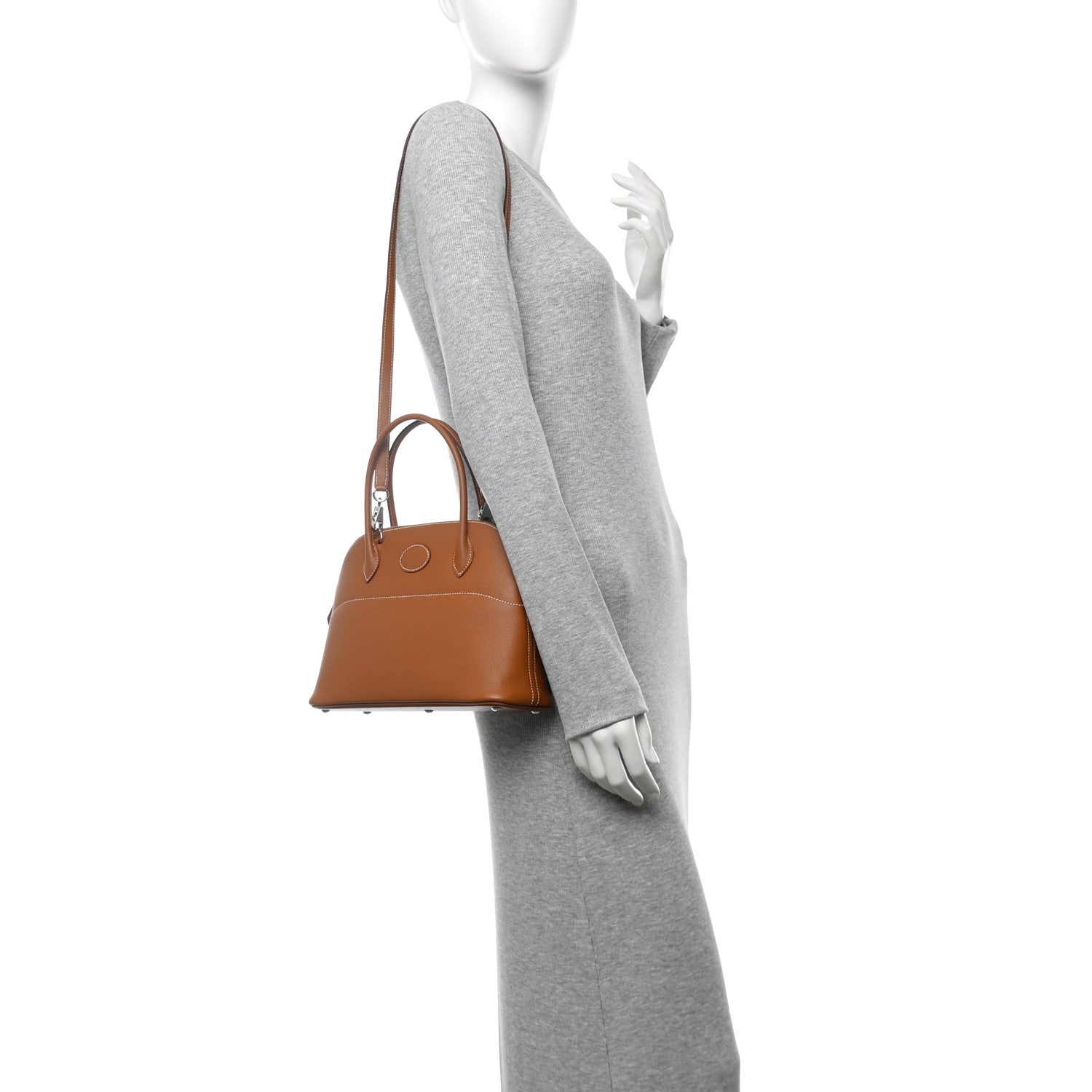 Hermes Epsom Bolide 27 Gold 2 of 11