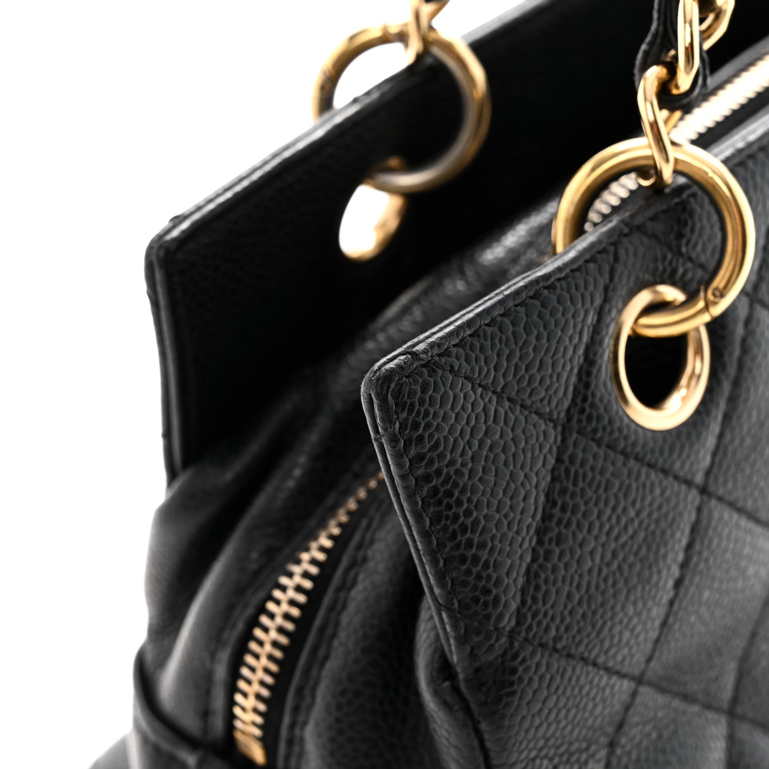 Chanel Caviar Quilted Petit Timeless Tote PTT Black 15 of 16