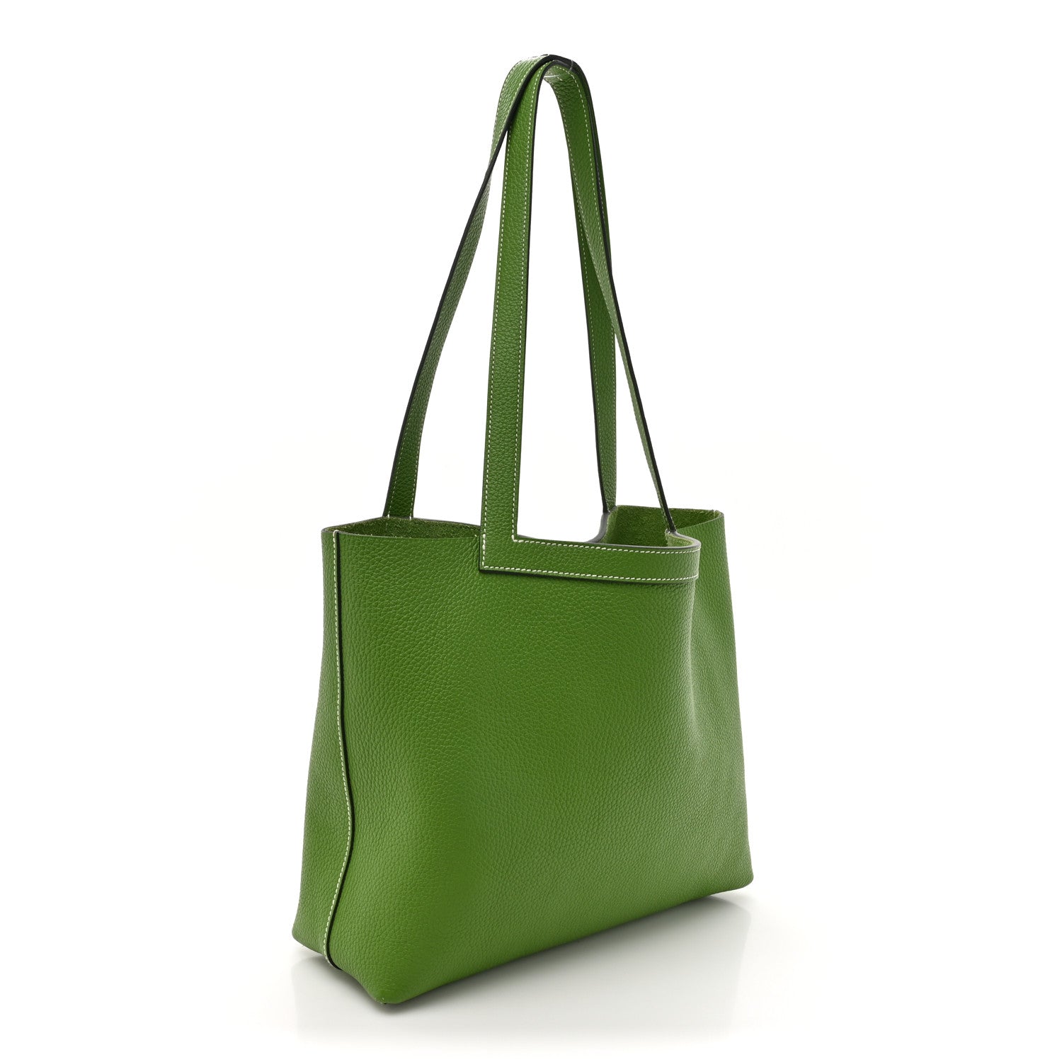 Hermes Taurillon Clemence Cabasellier 31 Vert Yucca 3 of 13