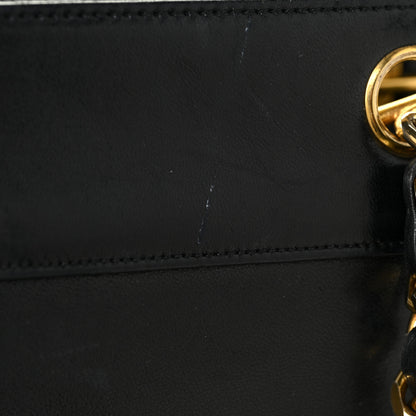 Chanel Lambskin CC Shopping Tote Black 13 of 26