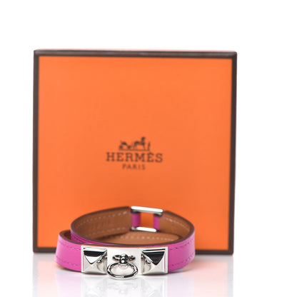 Hermes Swift Rivale Double Tour Bracelet T1 Magnolia 7 of 7