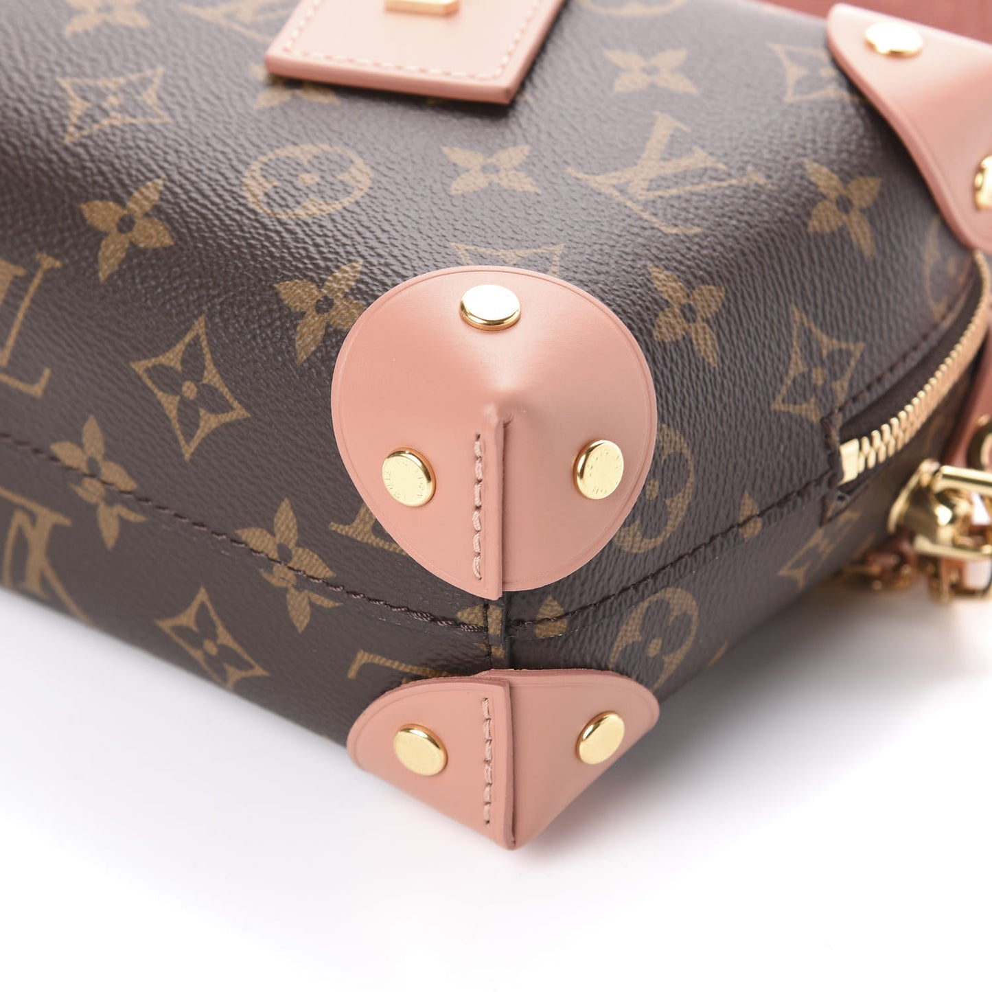 Monogram Petite Malle Souple Peach