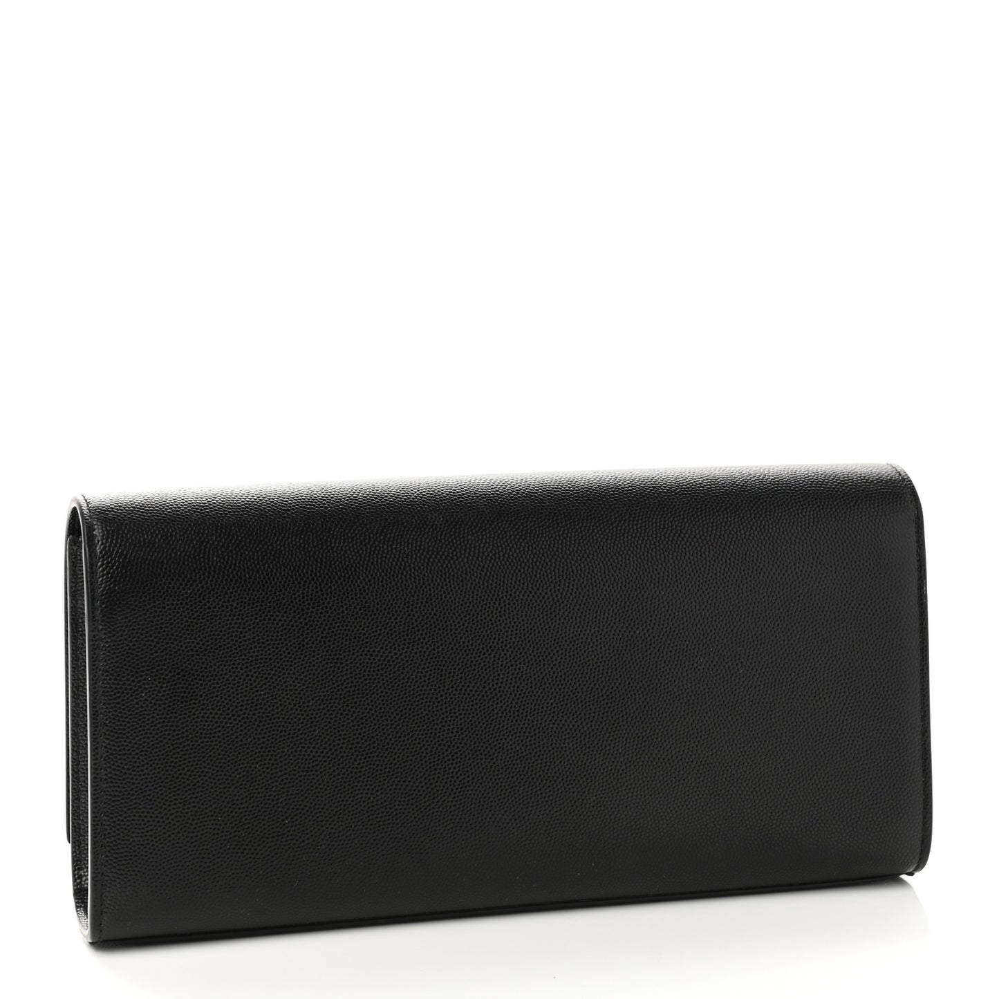 Grain De Poudre Monogram Cassandre Clutch Black