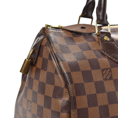 Louis Vuitton Damier Ebene Speedy 30 14 of 16