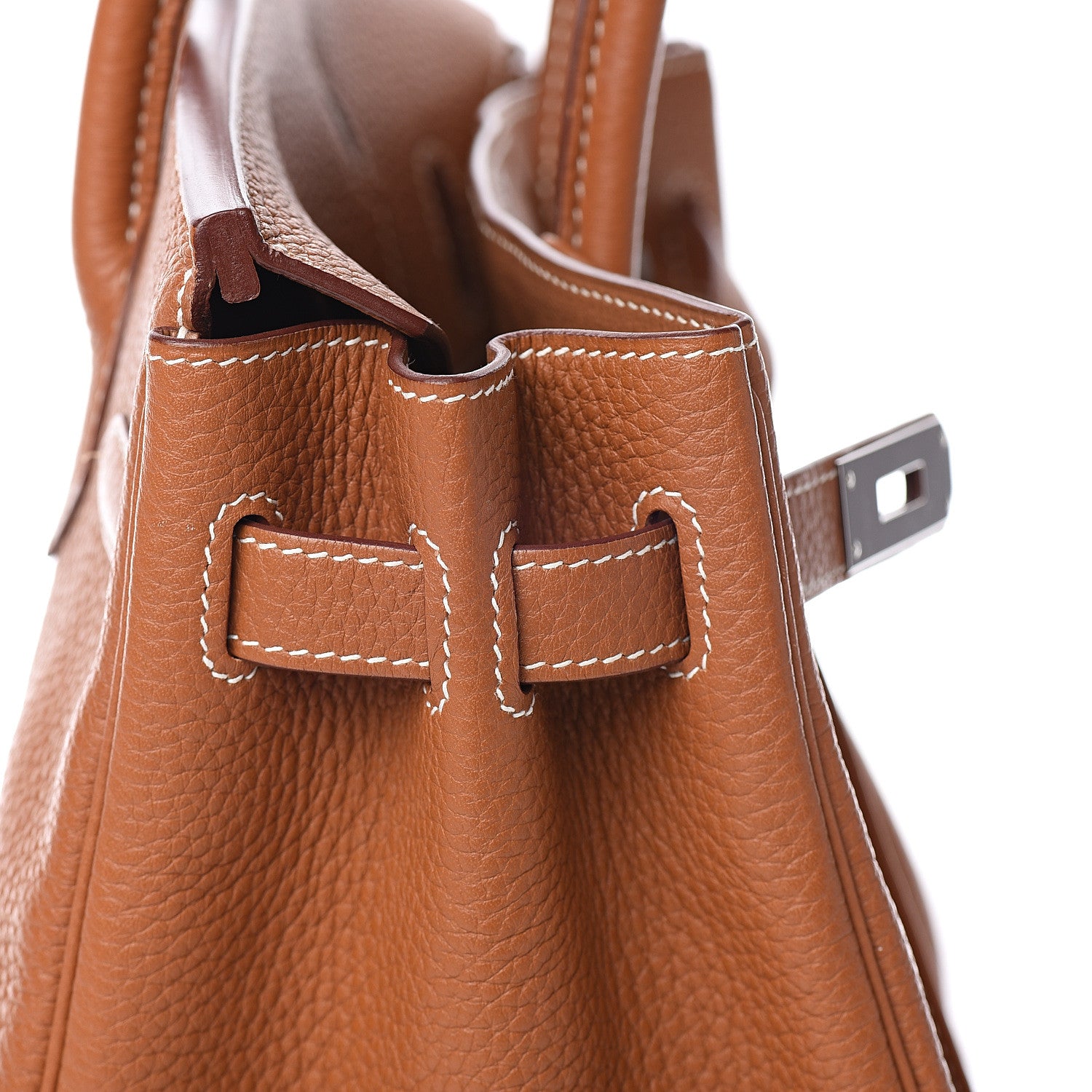 Hermes Taurillon Clemence Birkin 30 Gold 21 of 34