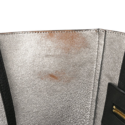 Celine Grained Calfskin Medium Horizontal Cabas Phantom Black 19 of 19