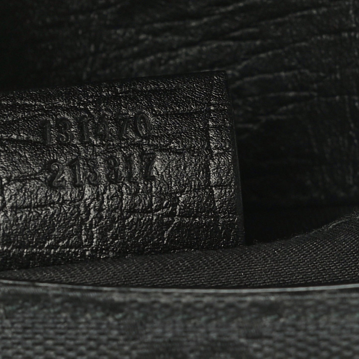 Monogram Web Horsebit Chain Clutch Black