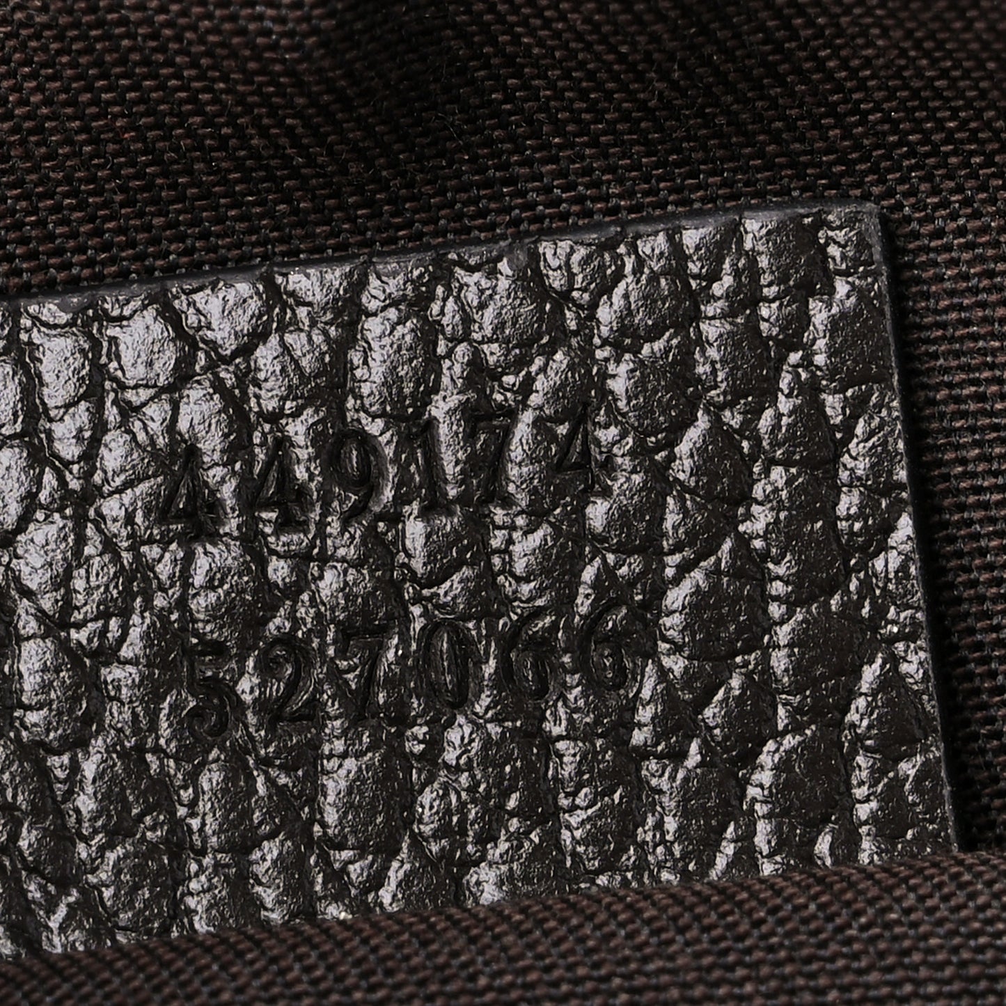 Monogram Dollar Calfskin Belt Bag Beige Ebony Testa di Moro Marrone Scuro