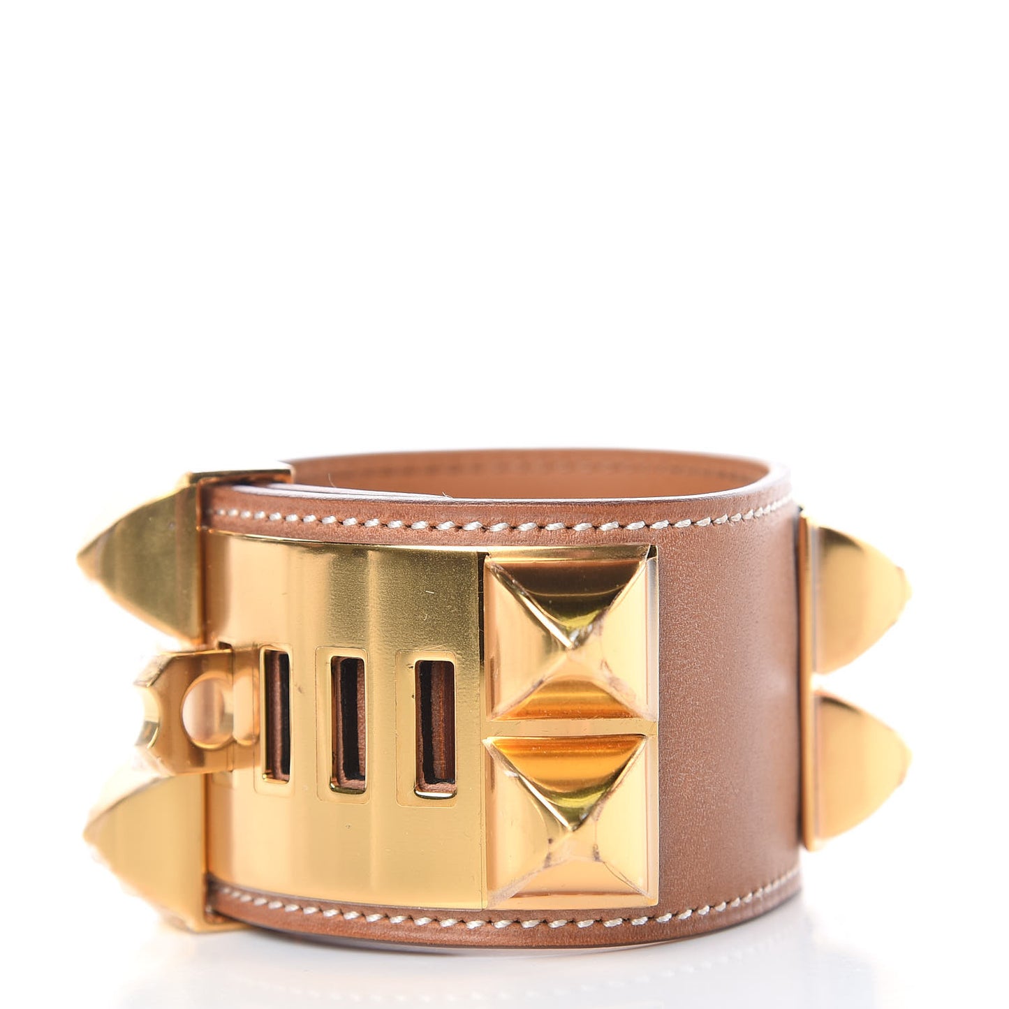 Barenia Collier De Chien CDC Bracelet S Fauve