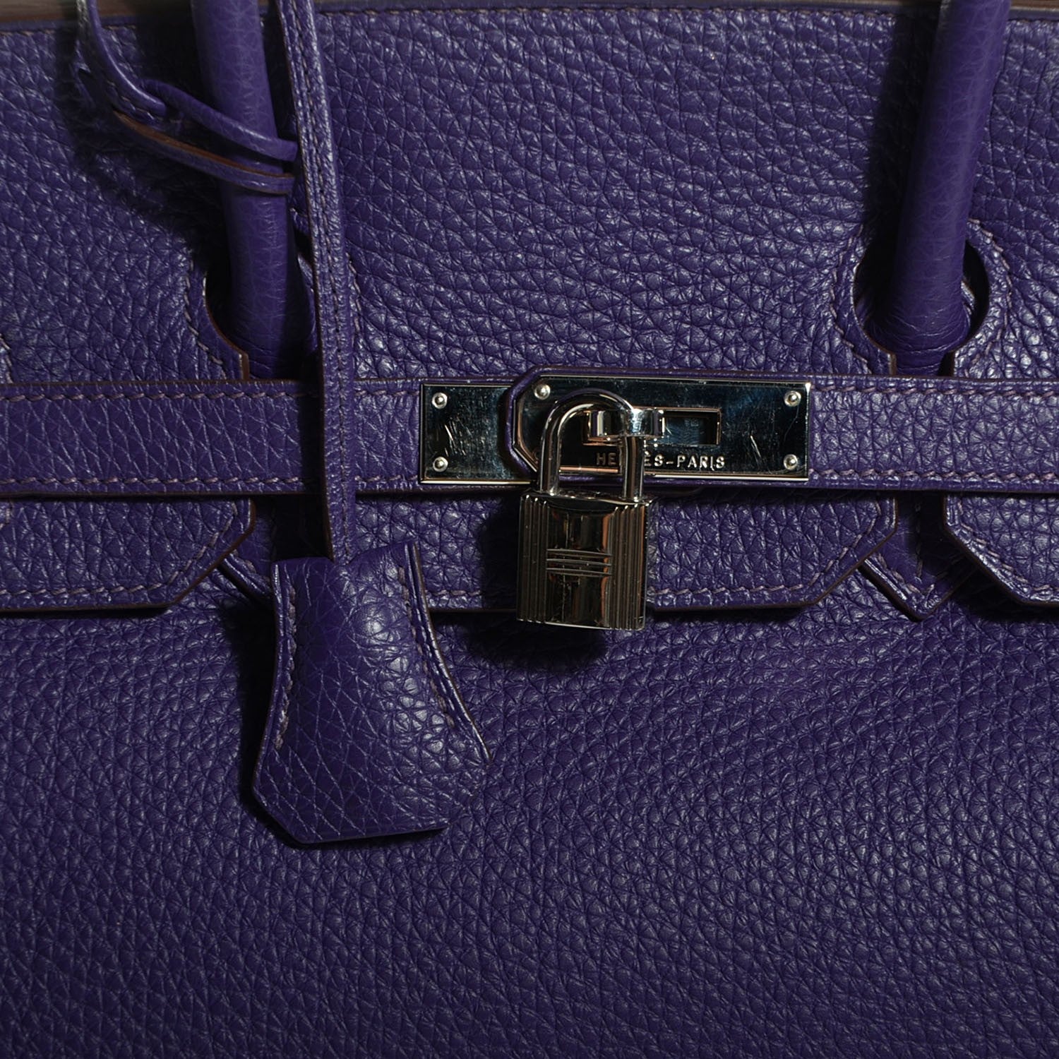 Hermes Togo Birkin 35 Iris 14 of 19