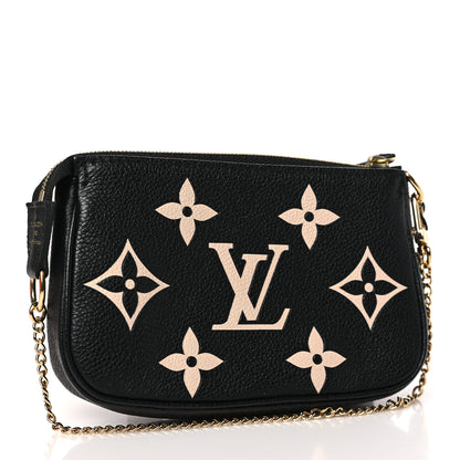 Louis Vuitton Empreinte Monogram Giant Mini Pochette Accessories Black 3 of 9