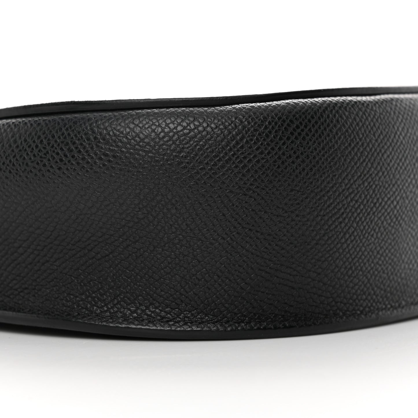 Grained Calfskin Compact Trotteur Black
