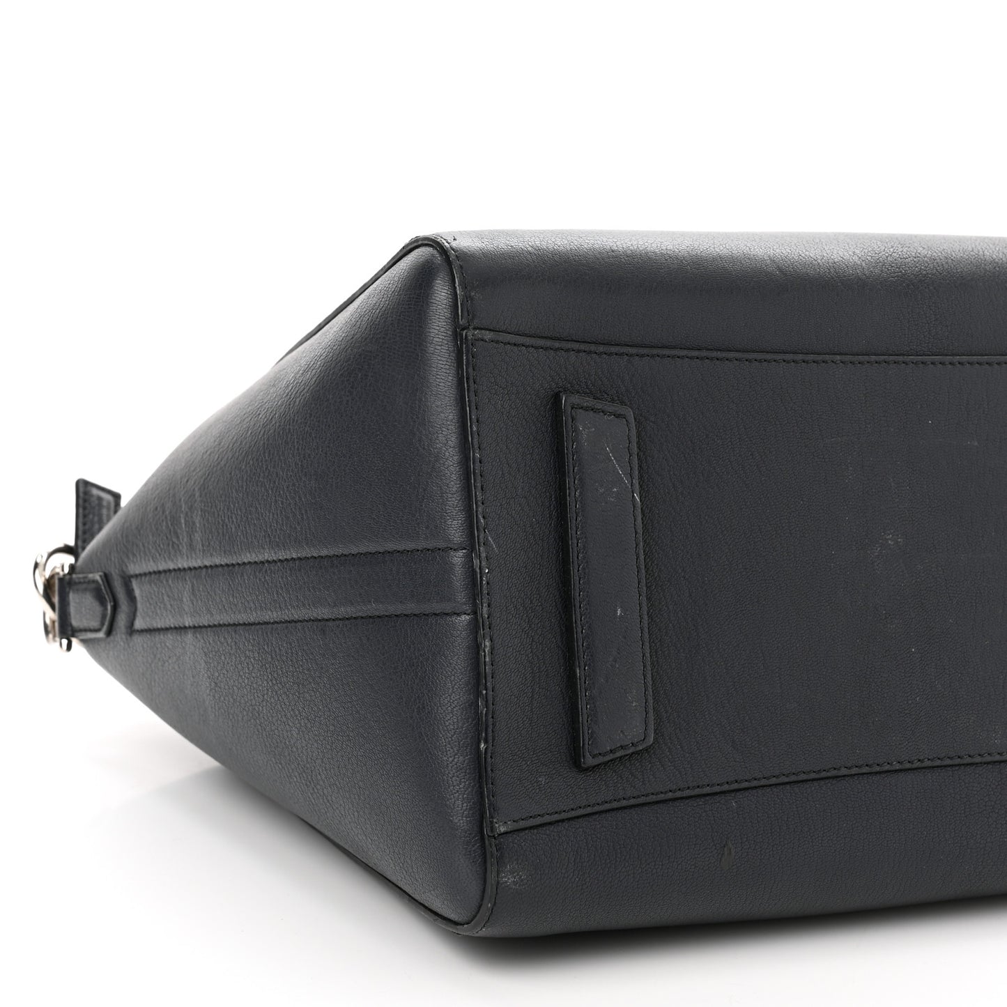 Sugar Goatskin Medium Antigona Navy