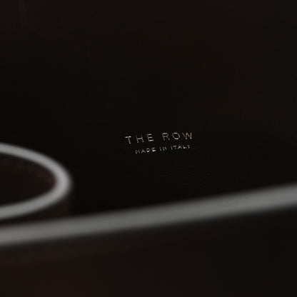 The Row Polished Saddle Calfskin Soft Margaux 15 Chestnut 6 of 10