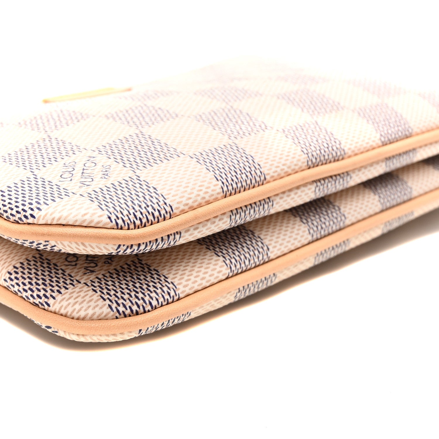 Louis Vuitton Damier Azur Double Zip Pochette 8 of 10