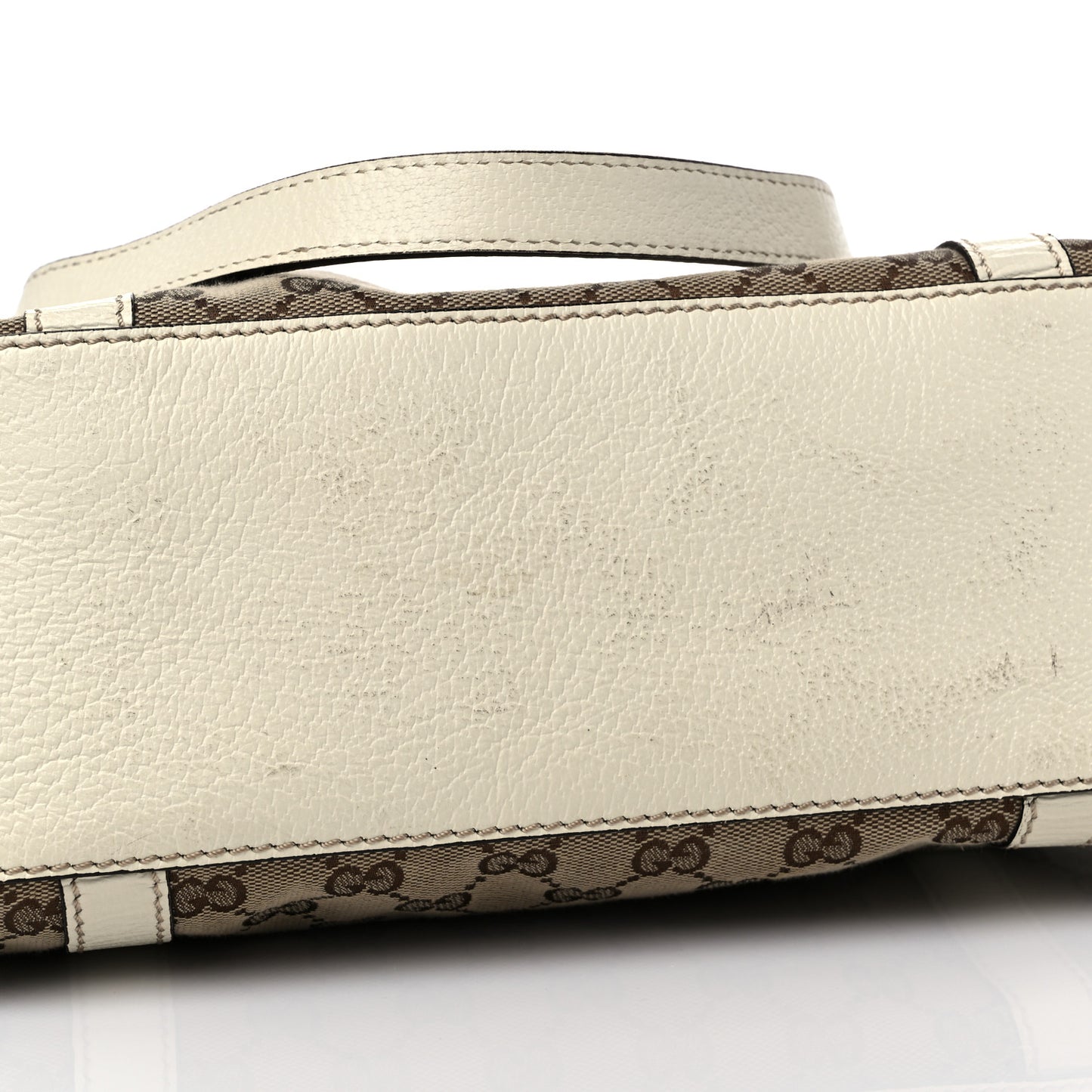 Monogram Medium Abbey Tote Off White