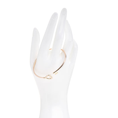 Tiffany 18K Rose Gold Wire Heart Bracelet 2 of 4