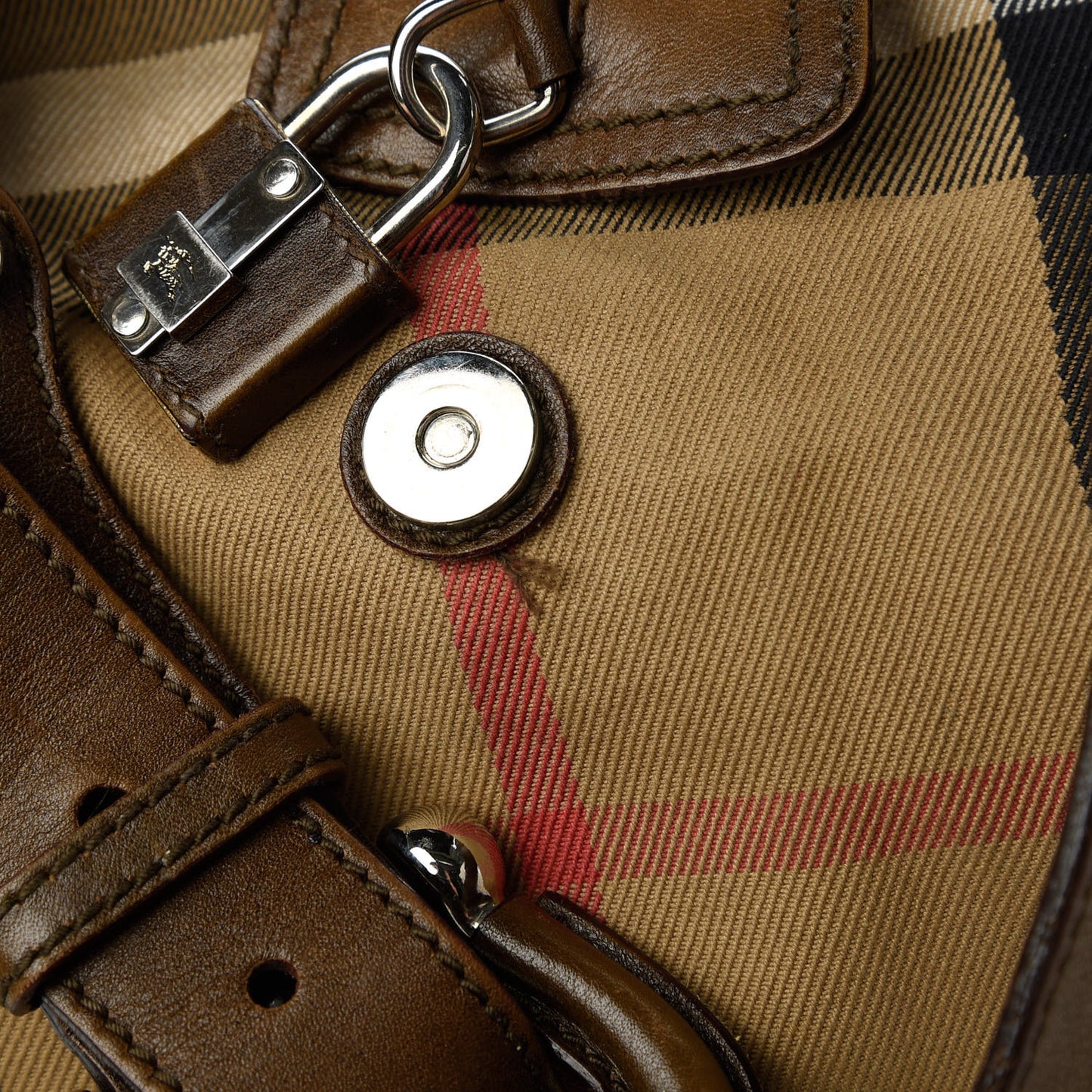 House Check Brook Hobo Brown