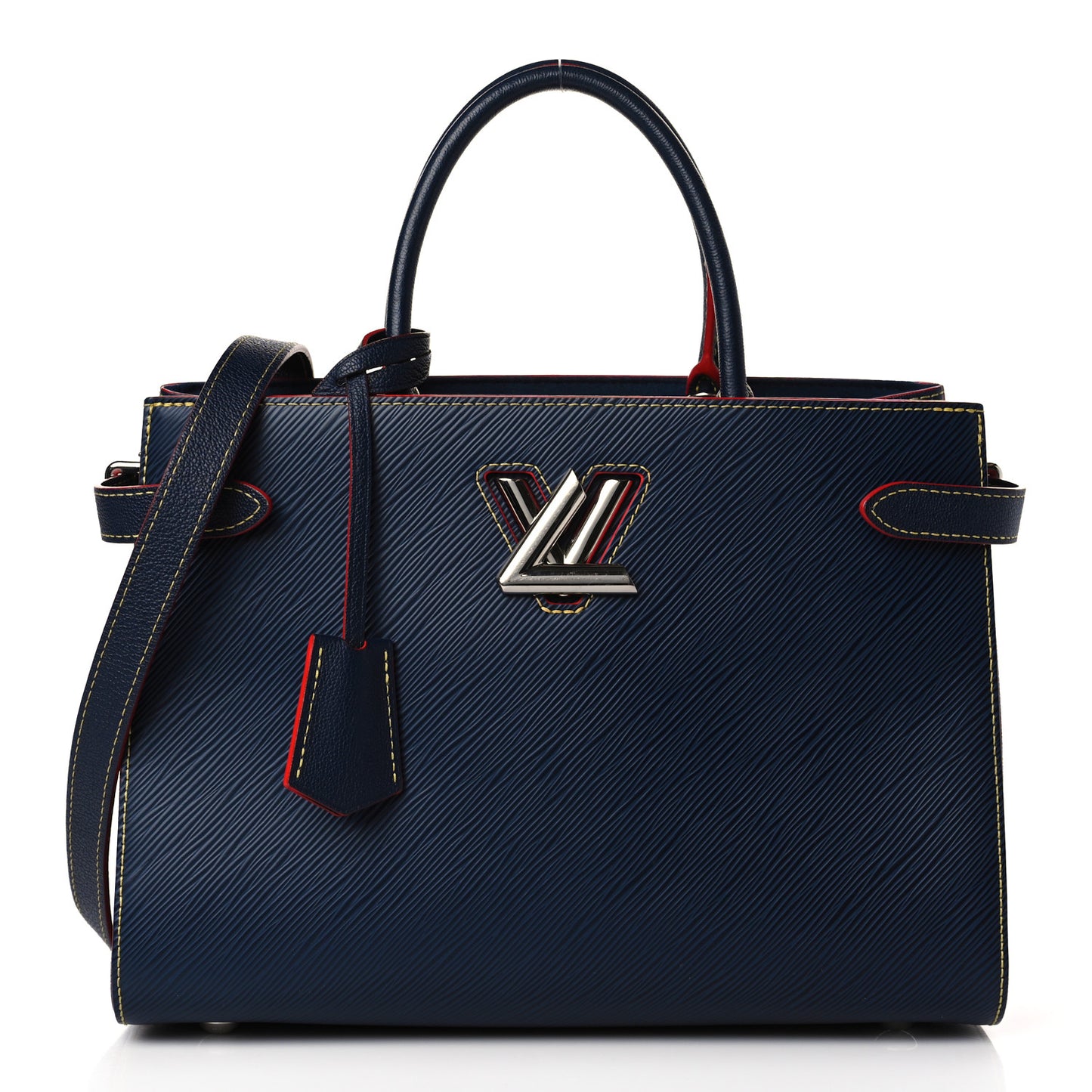 Epi Twist Tote Indigo