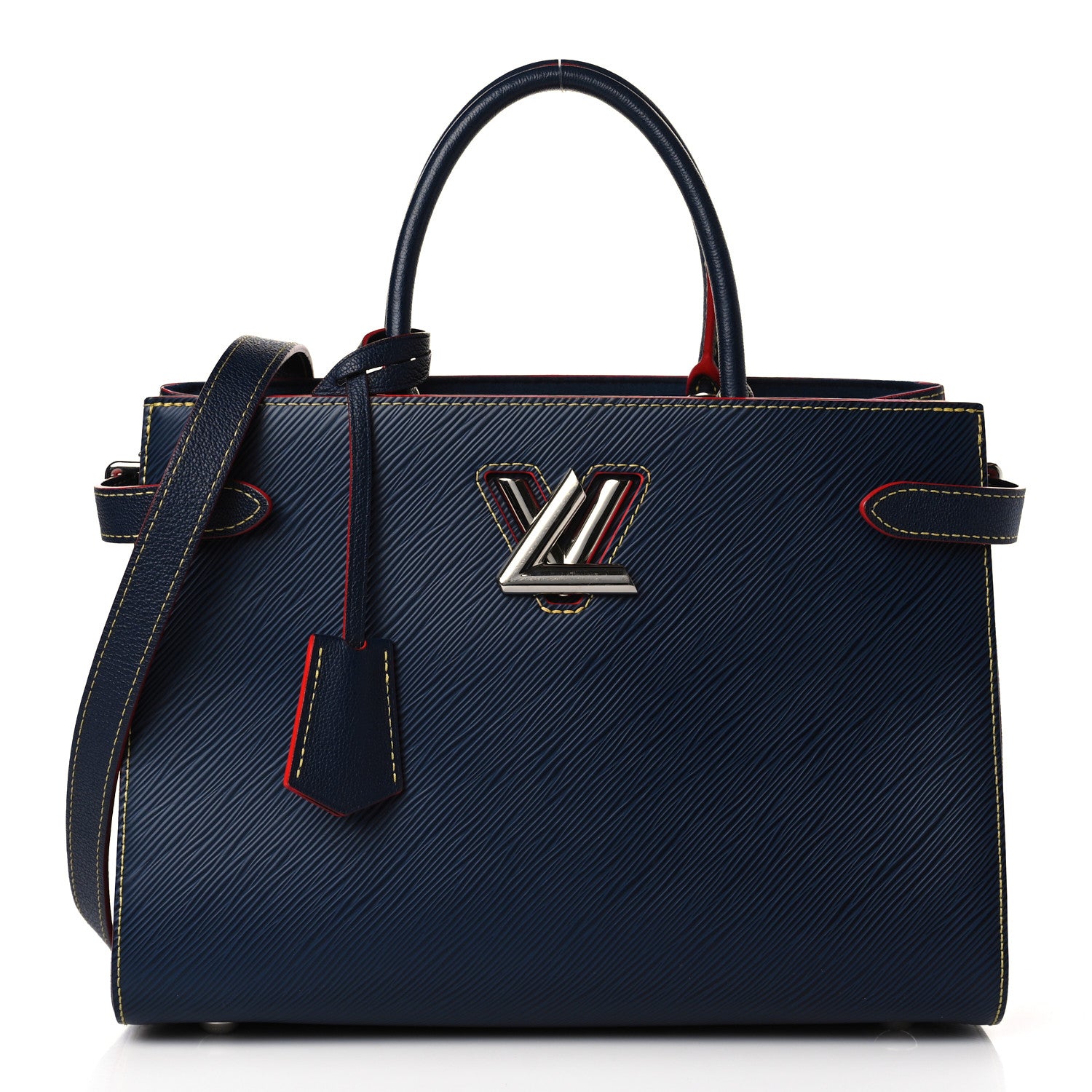 Louis Vuitton Epi Twist Tote Indigo 1 of 8