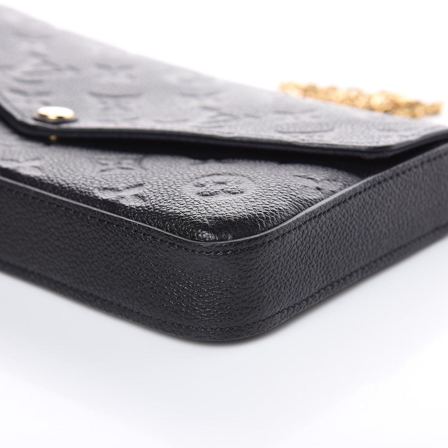 Empreinte Pochette Felicie Chain Wallet Black