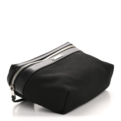 Saint Laurent Canvas Calfskin City Belt Bag Black 4 of 13