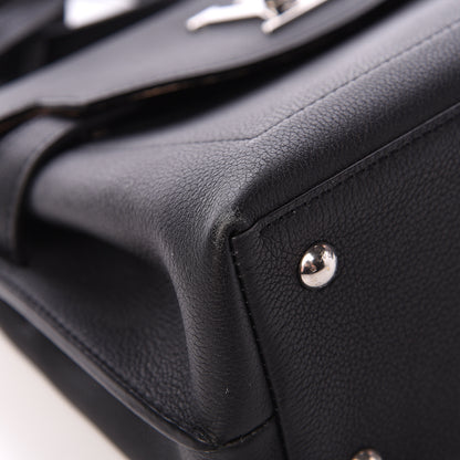 Louis Vuitton Calfskin Lockme Ever BB Black 8 of 12