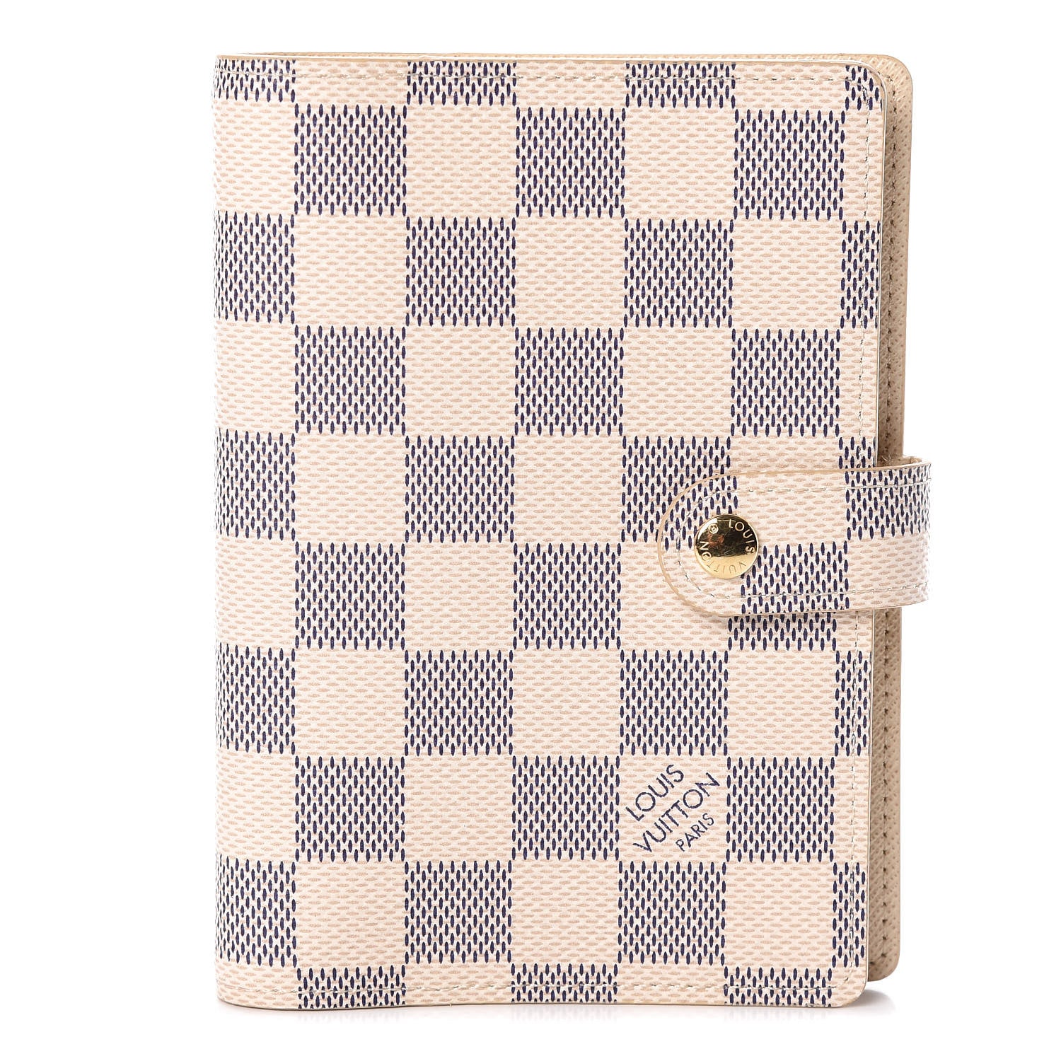 Louis Vuitton Damier Azur Small Ring Agenda Cover 1 of 6