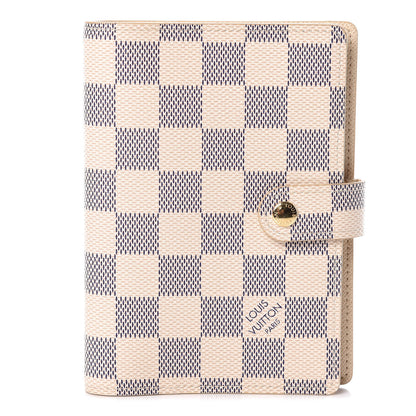 Louis Vuitton Damier Azur Small Ring Agenda Cover 1 of 6