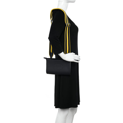 Hermes Togo Videpoches Caban Jaune De Naples Indigo 2 of 8