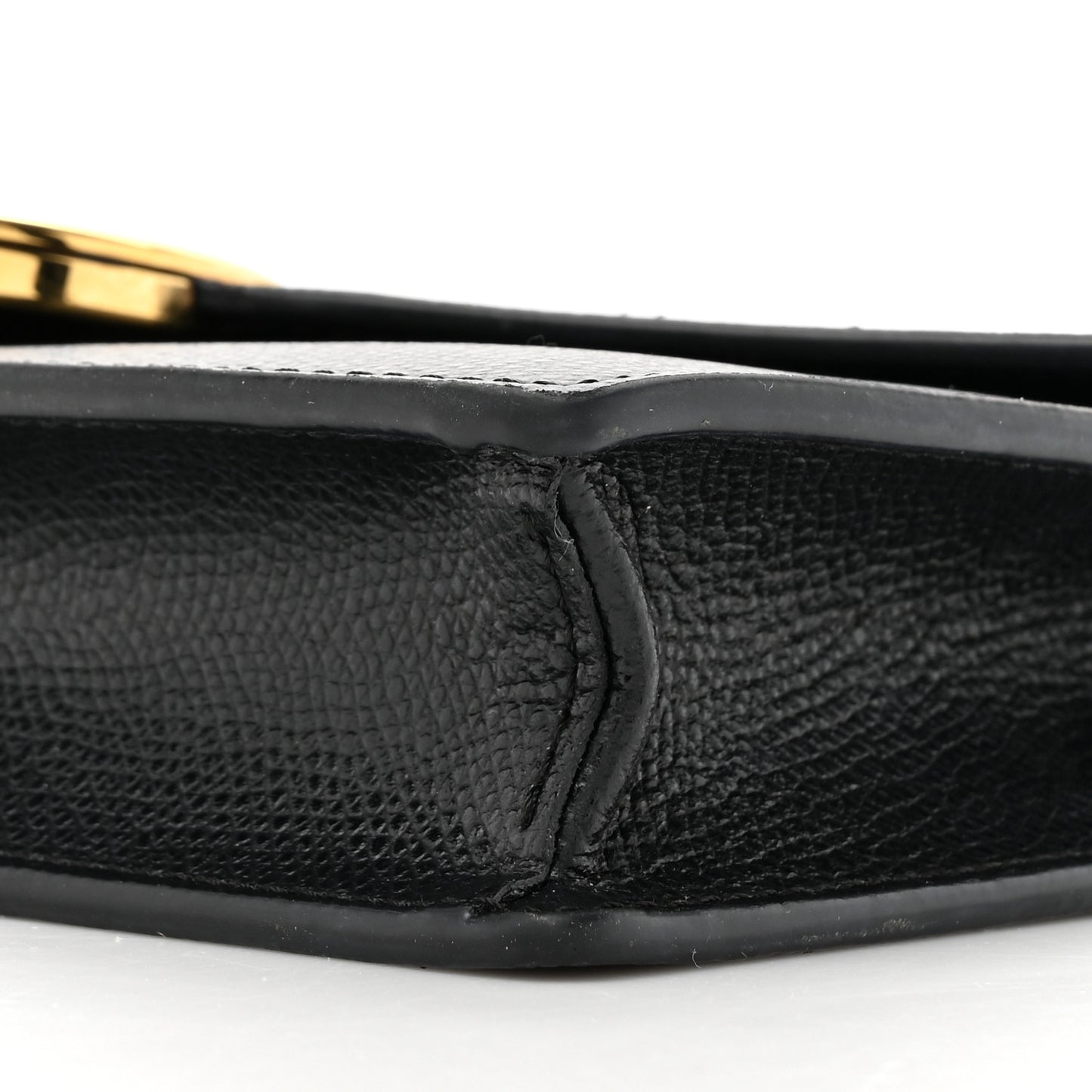 Lucido F is Fendi Medium Envelope Wallet on Chain Black