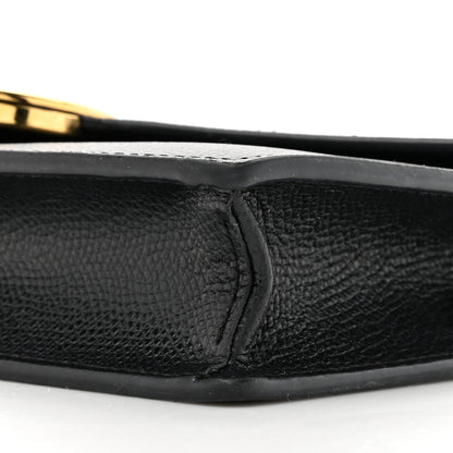 Fendi Lucido F is Fendi Medium Envelope Wallet on Chain Black 9 of 11