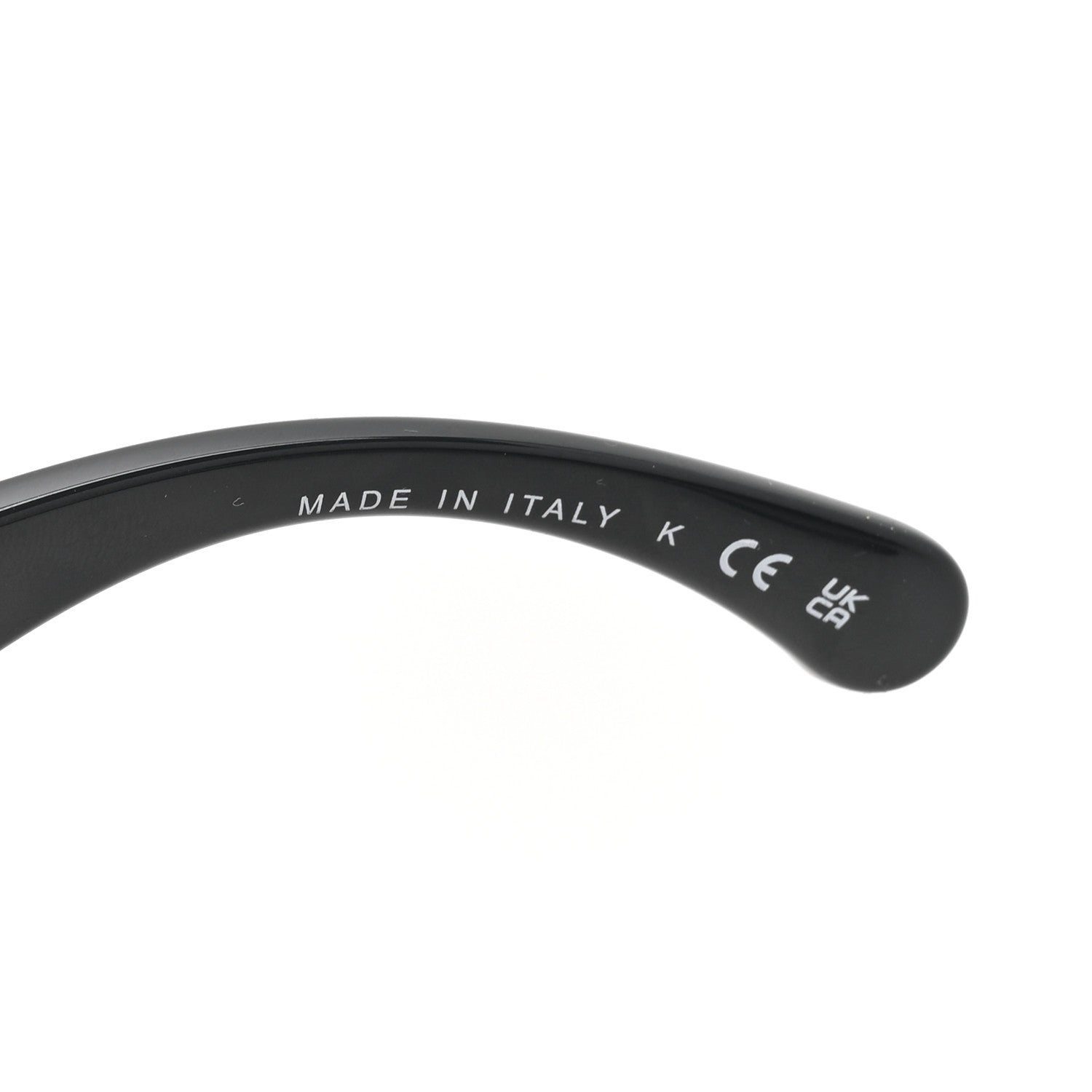 Chanel Acetate Metal Crystal Square Folding Sunglasses 6055-B Grey 6 of 9