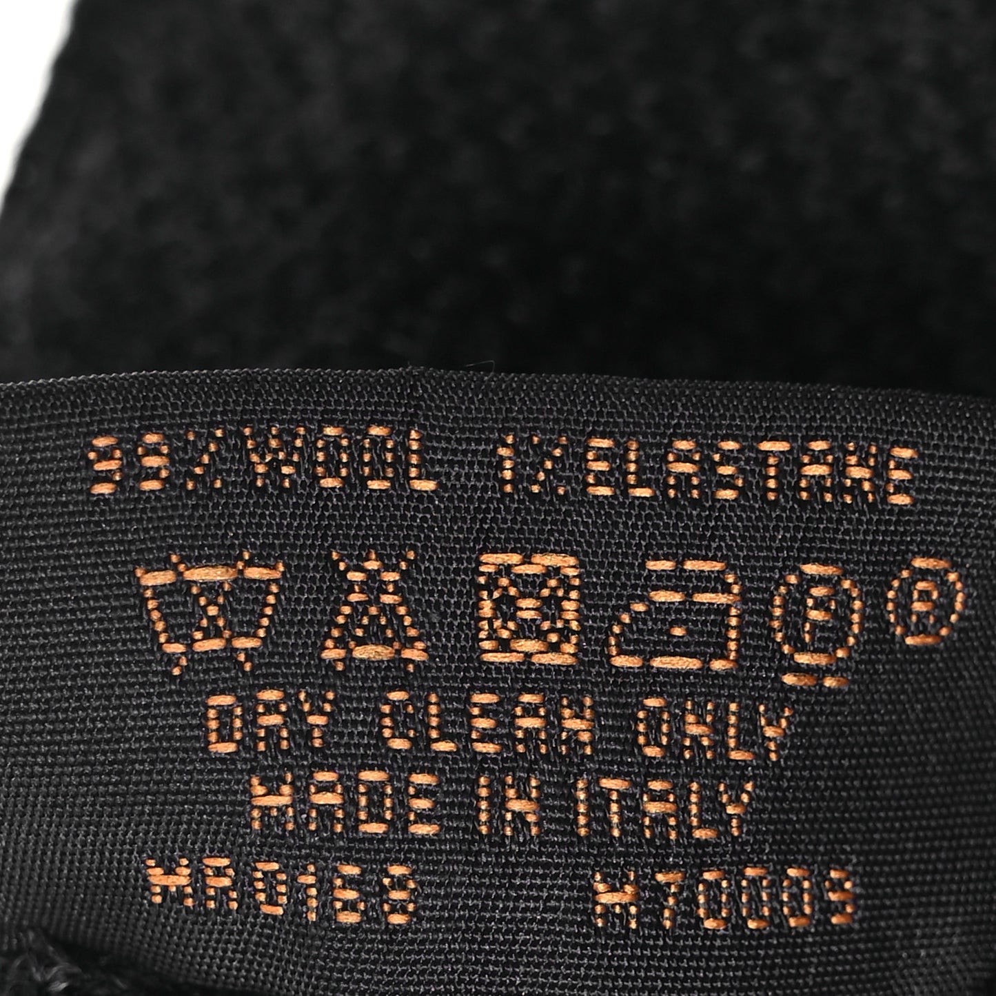 Wool Bonnet Petit Damier Graphite Beanie Hat