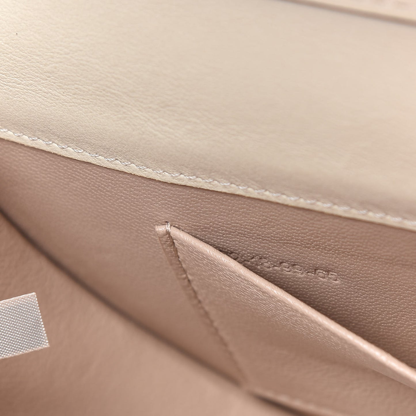 Calfskin Small Nile Bracelet Minaudiere Bag Off White