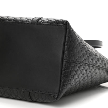 Gucci Soft Microguccissima Dome Satchel Black 10 of 10