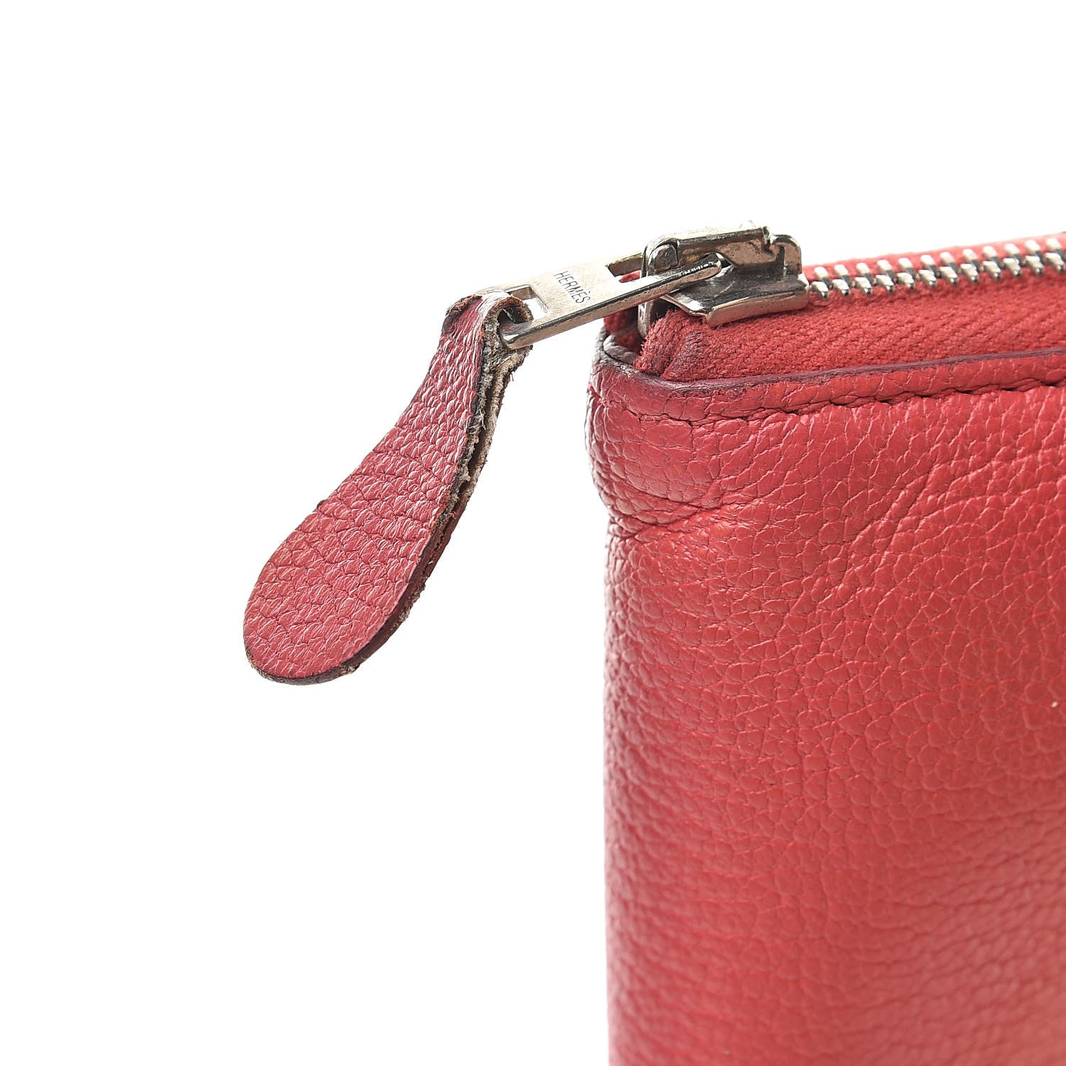 Hermes Chevre Mysore Perforated H Azap Wallet Bougainvillea 10 of 13