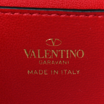 Valentino Garavani Grainy Calfskin Rockstud Alcove Top Handle Cross Body Rose Cannelle 6 of 9