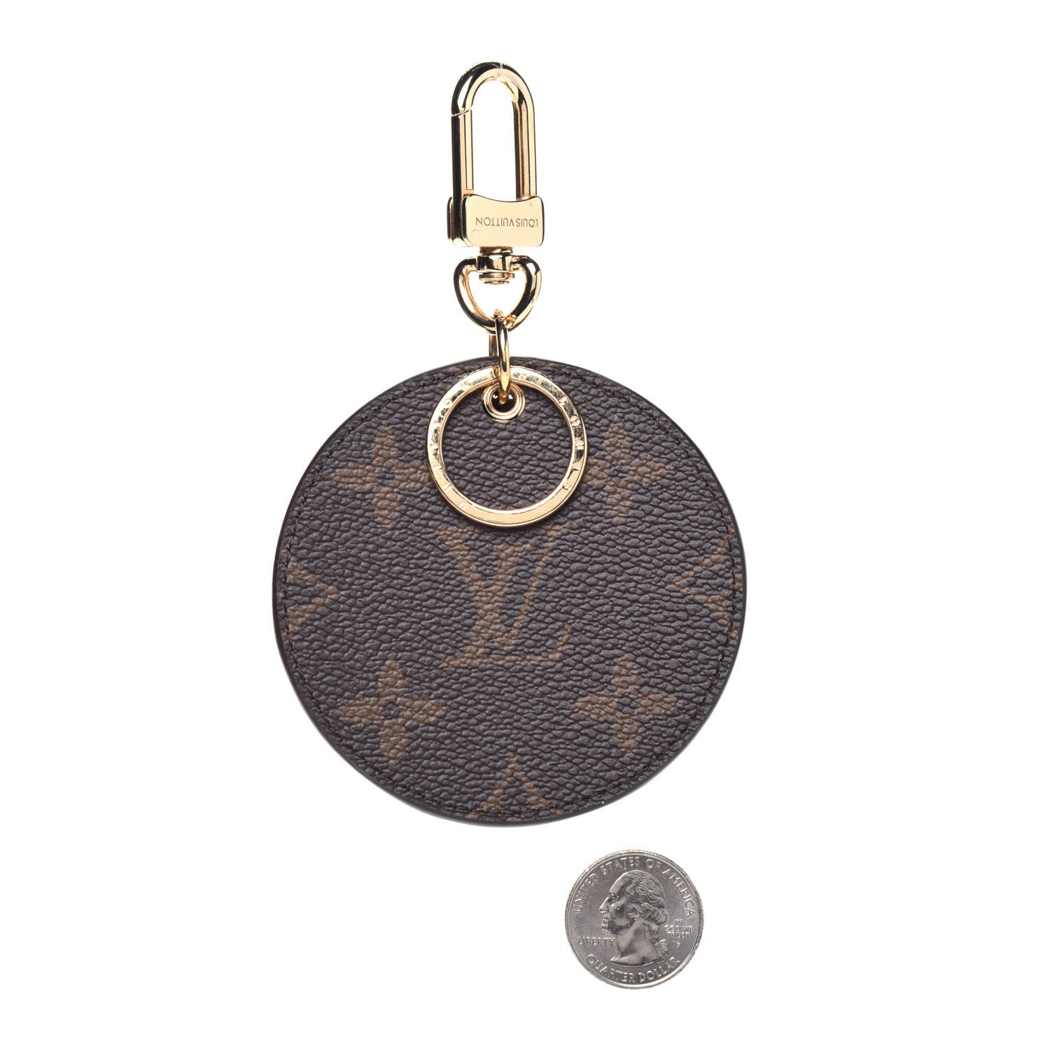 Louis Vuitton Monogram Reverse Key Holder Bag Charm 2 of 3